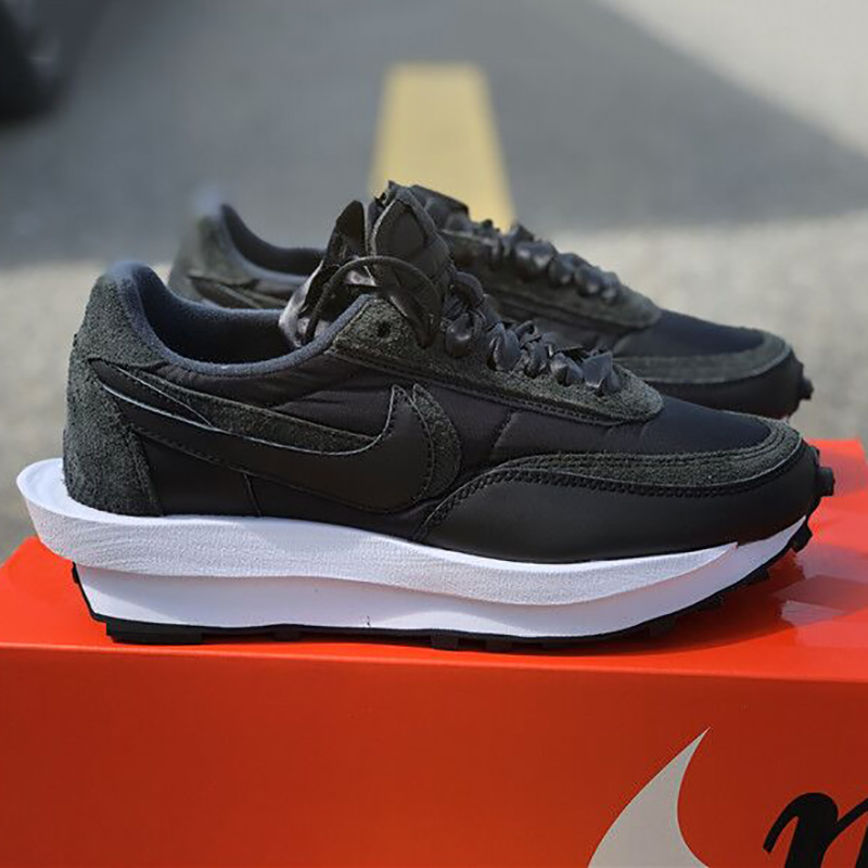 Nike X Sacai Ldv Waffle Black - PerfectKickZ