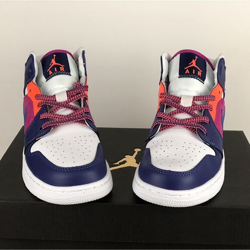 Jordan Air Jordan 1 Mid GS Fire Pink - PerfectKickZ