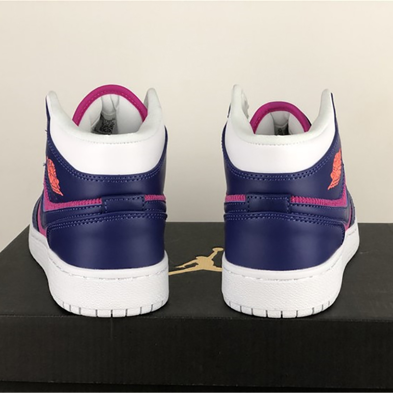 Jordan Air Jordan 1 Mid GS Fire Pink - PerfectKickZ