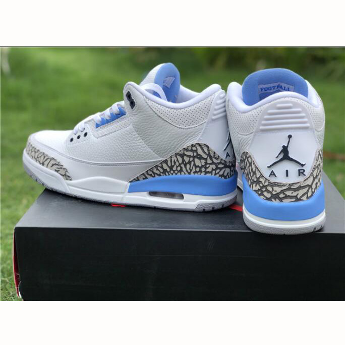 Jordan Air Jordan 3 UNC Mens Basketball Sneaker - 