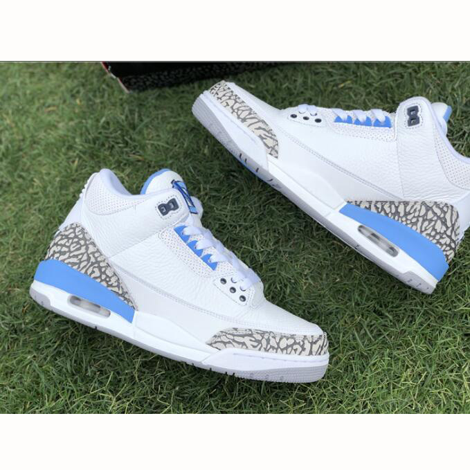 Jordan Air Jordan 3 UNC Mens Basketball Sneaker - 