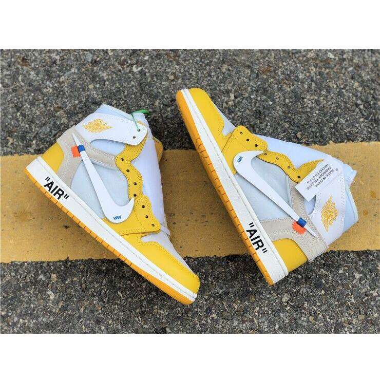 Off-White™ X Air Jordan 1 "Canary Yellow" - 