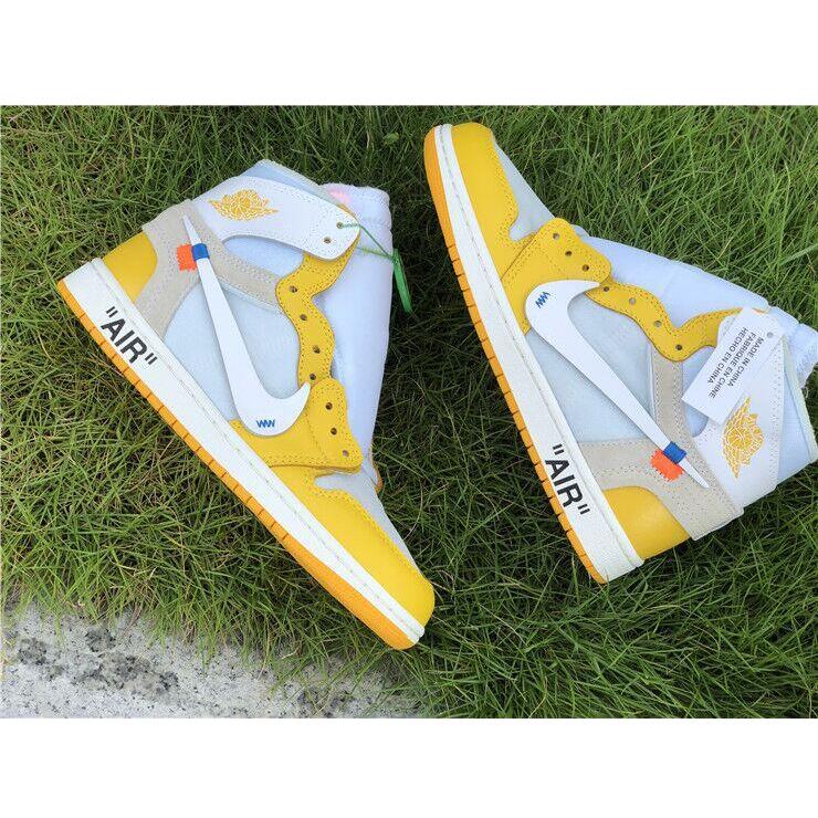 Off-White™ X Air Jordan 1 "Canary Yellow" - 