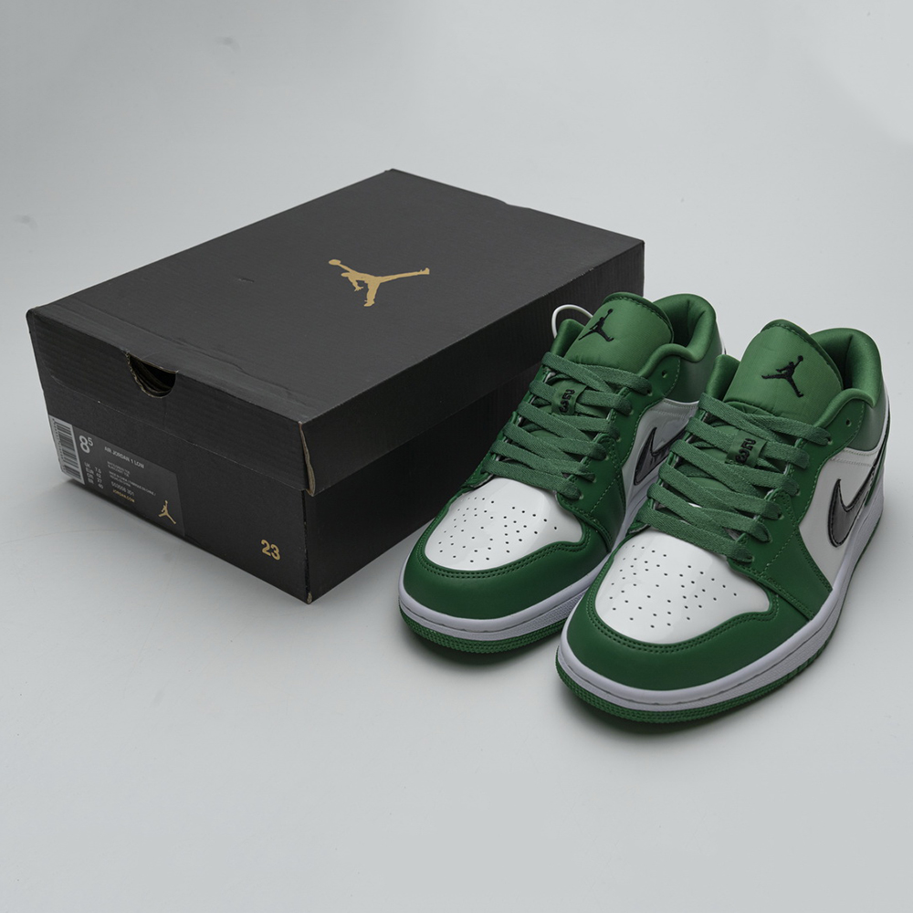 Jordan AJ1 Low Pine Green - 