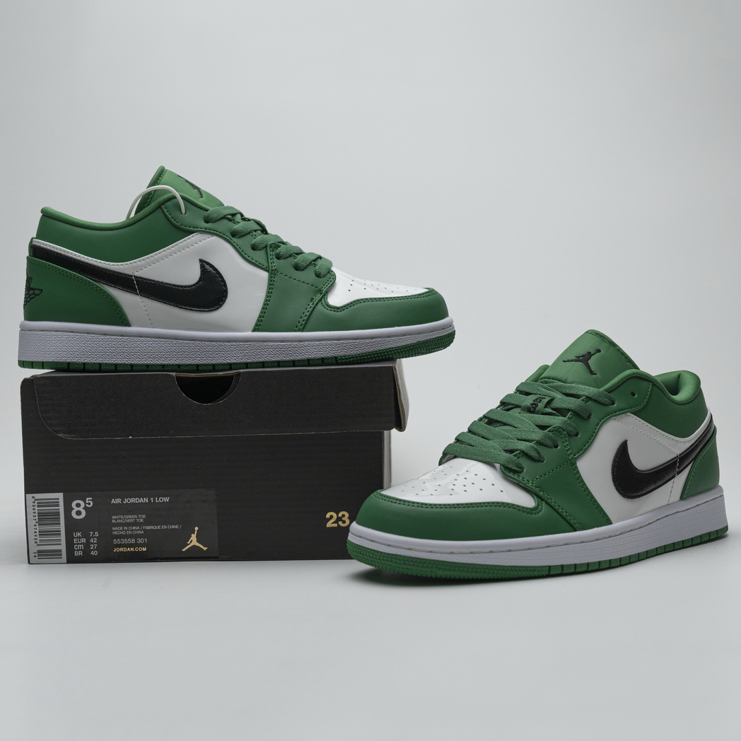 Jordan AJ1 Low Pine Green - PerfectKickZ