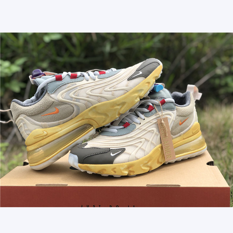 Travis Scott X Nike Air Max 270 React "Cactus Trails" - 