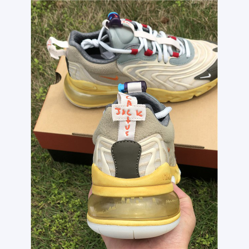 Travis Scott X Nike Air Max 270 React "Cactus Trails" - 