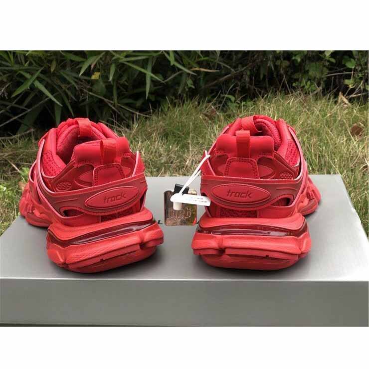 Balenciaga Women Track Sneaker In Red - PerfectKickZ