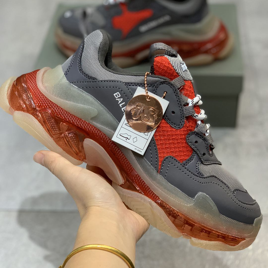 Balenciaga Triple S Clear Sole Sneaker  - PerfectKickZ