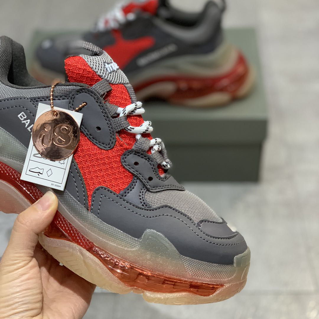 Balenciaga Triple S Clear Sole Sneaker  - 