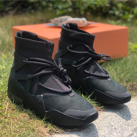 Nike Air Fear Of God 1 " Triple Black " - PerfectKickZ