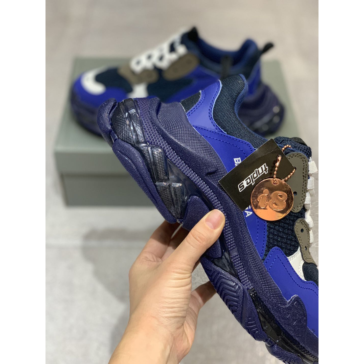 Balenciaga Triple S Clear Sole Sneaker  - PerfectKickZ