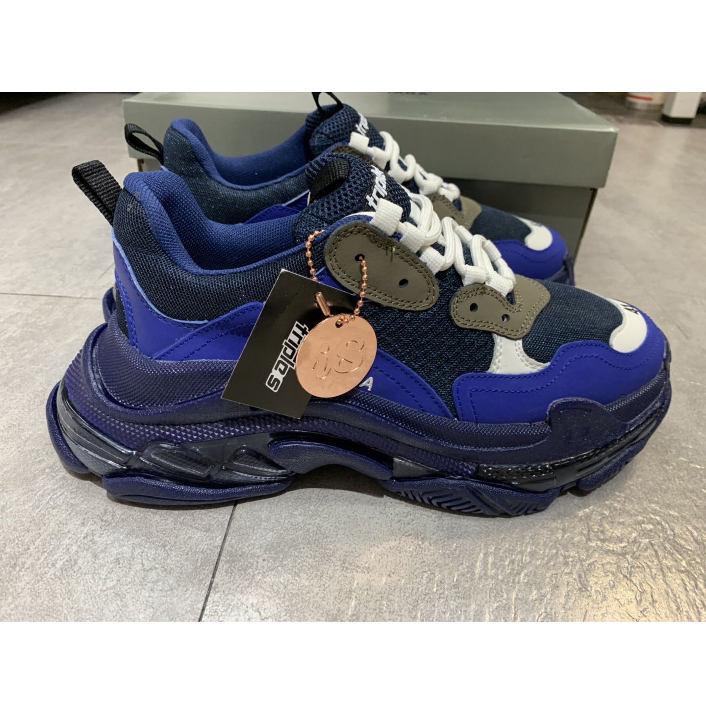Balenciaga Triple S Clear Sole Sneaker  - PerfectKickZ