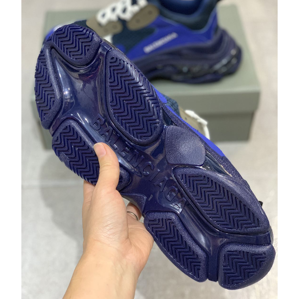 Balenciaga Triple S Clear Sole Sneaker  - PerfectKickZ