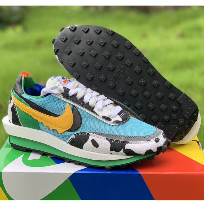 Ben & Jerry’s X Nike LdWaffle X Sacai Daybreak "Chunky Dunky" - PerfectKickZ