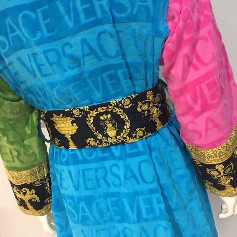Versace I Love Baroque Bathrobe Multicolour - PerfectKickZ