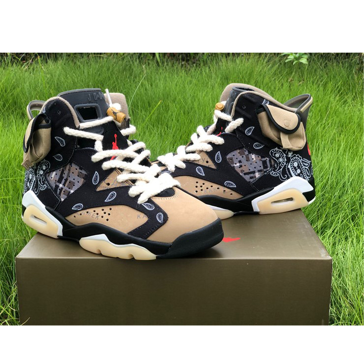 Jordan Travis Scott X AJ6 Sneakers - PerfectKickZ