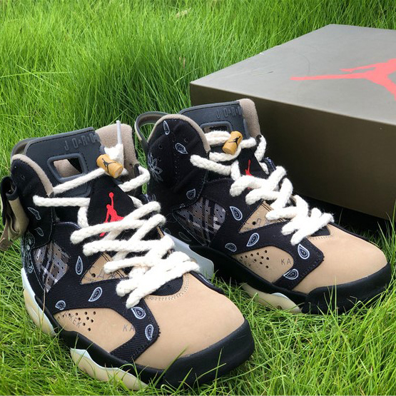 Jordan Travis Scott X AJ6 Sneakers - 