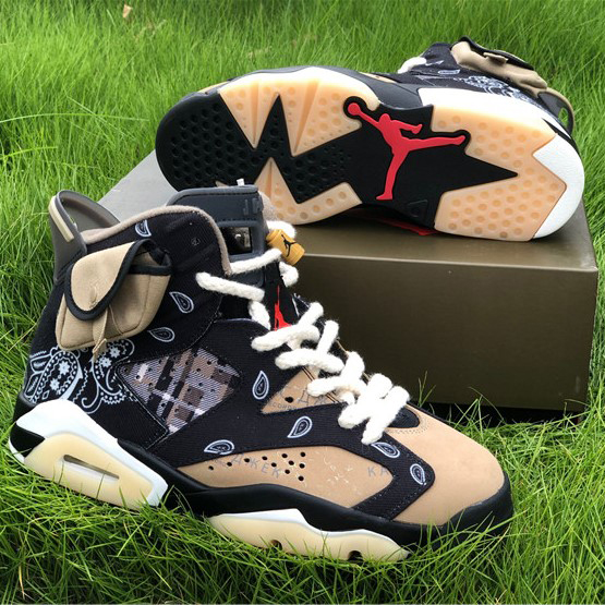 Jordan Travis Scott X AJ6 Sneakers - 