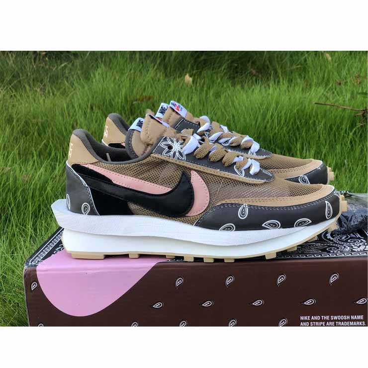 Lvd Waffle Daybreak X Nike Sacai White Brown Grey - PerfectKickZ