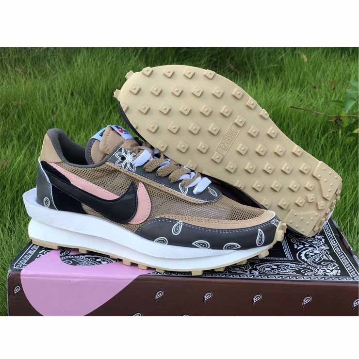 Lvd Waffle Daybreak X Nike Sacai White Brown Grey - PerfectKickZ