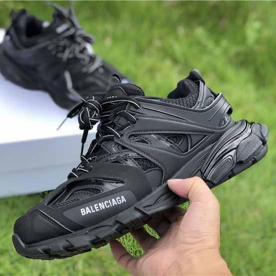 Balenciaga Track Trainers In Black - PerfectKickZ