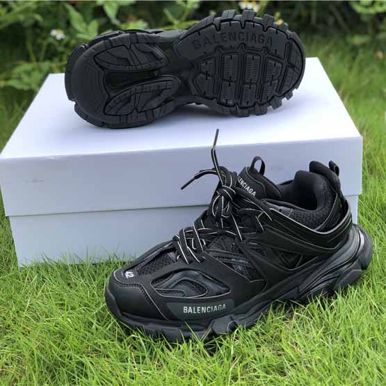 Balenciaga Track Trainers In Black - PerfectKickZ