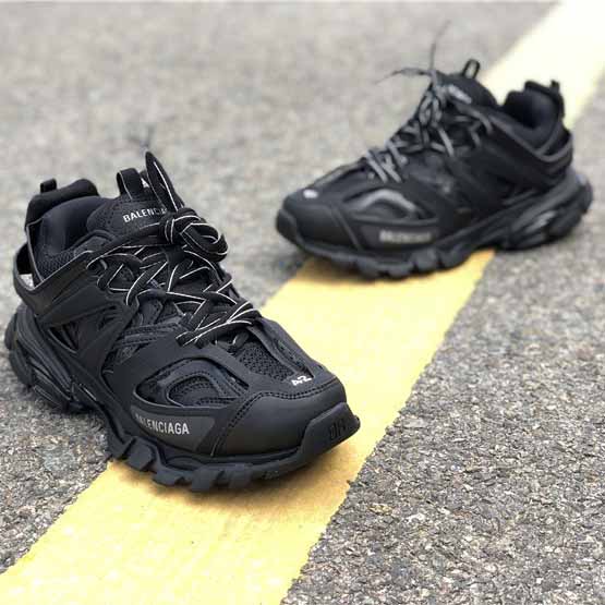 Balenciaga Track Trainers In Black - PerfectKickZ