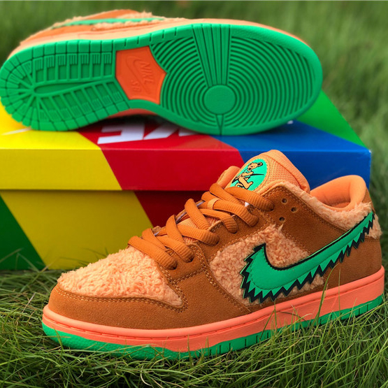Grateful Dead X Nike SB Dunk Low "Orange Bear" - PerfectKickZ