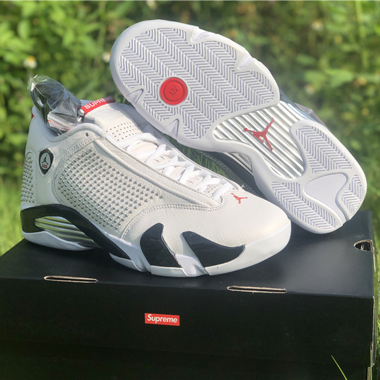 Jordan AJ14 White Red BV7630-106 - PerfectKickZ