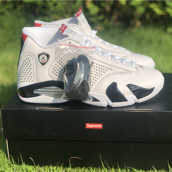 Jordan AJ14 White Red BV7630-106 - PerfectKickZ