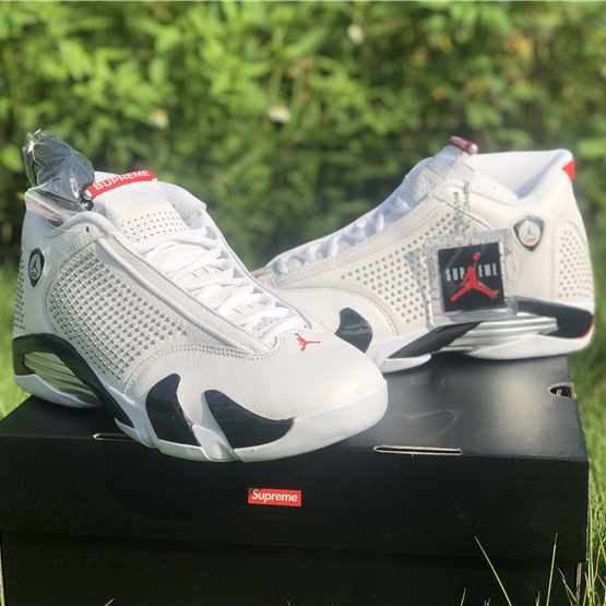 Jordan AJ14 White Red BV7630-106 - 