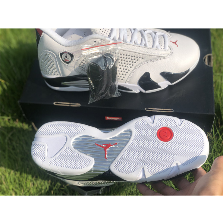 Jordan AJ14 White Red BV7630-106 - 