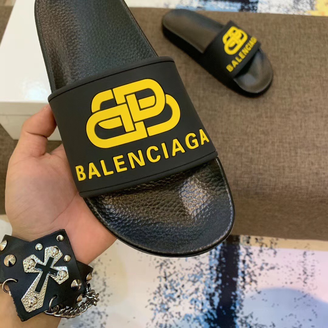 Balenciaga Bb Slide Sandal - PerfectKickZ