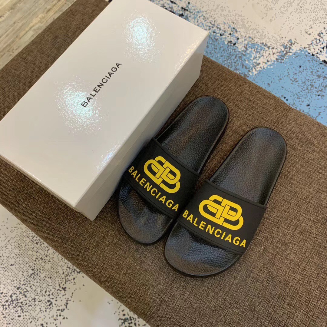 Balenciaga Bb Slide Sandal - PerfectKickZ