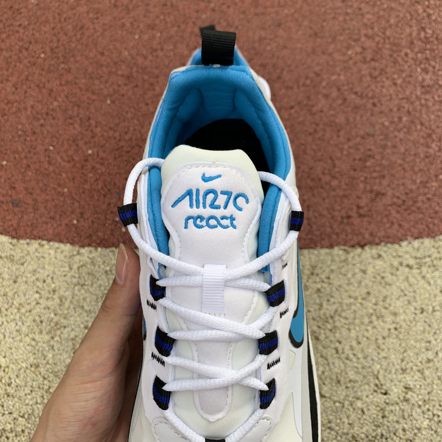 Nike Air Max 270 React HIghlighted In Sky Blue - PerfectKickZ
