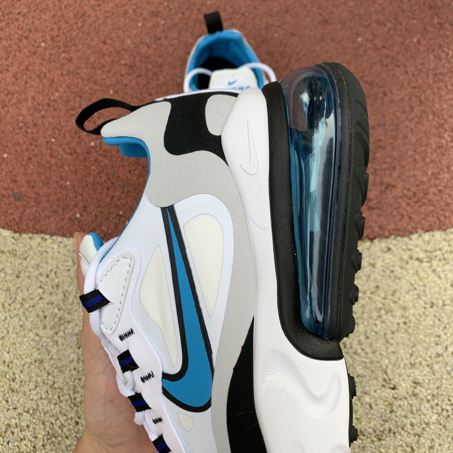 Nike Air Max 270 React HIghlighted In Sky Blue - PerfectKickZ
