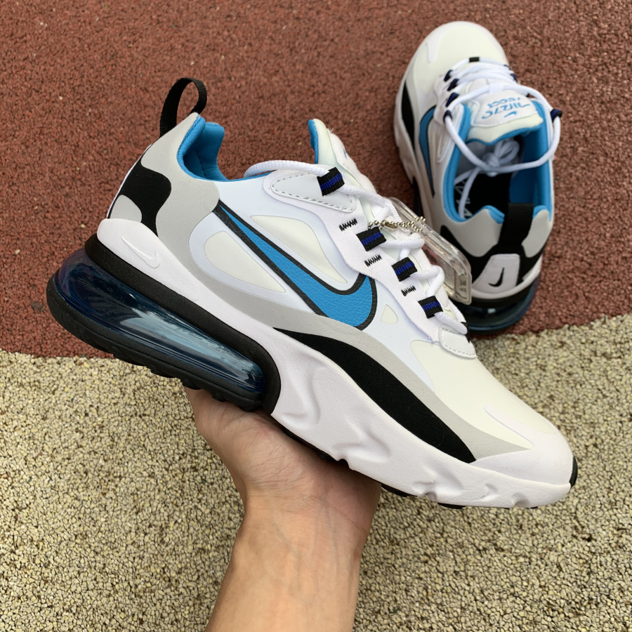 Nike Air Max 270 React HIghlighted In Sky Blue - PerfectKickZ