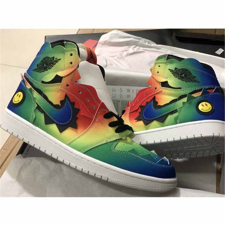 Jordan J Balvin AJ1 High OG Sneaker - PerfectKickZ