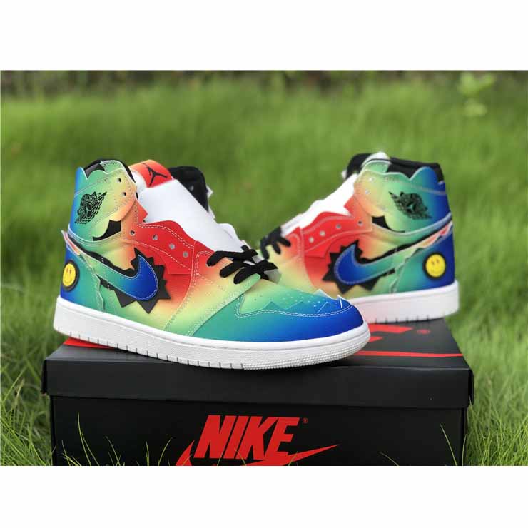 Jordan J Balvin AJ1 High OG Sneaker - PerfectKickZ