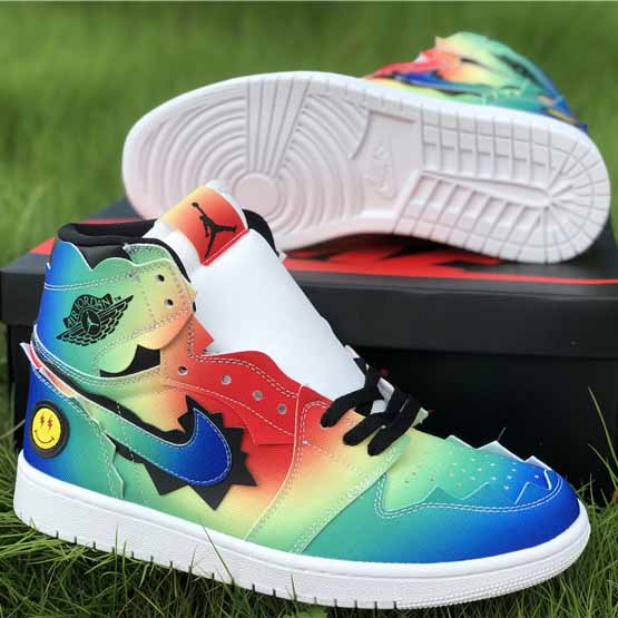 Jordan J Balvin AJ1 High OG Sneaker - PerfectKickZ
