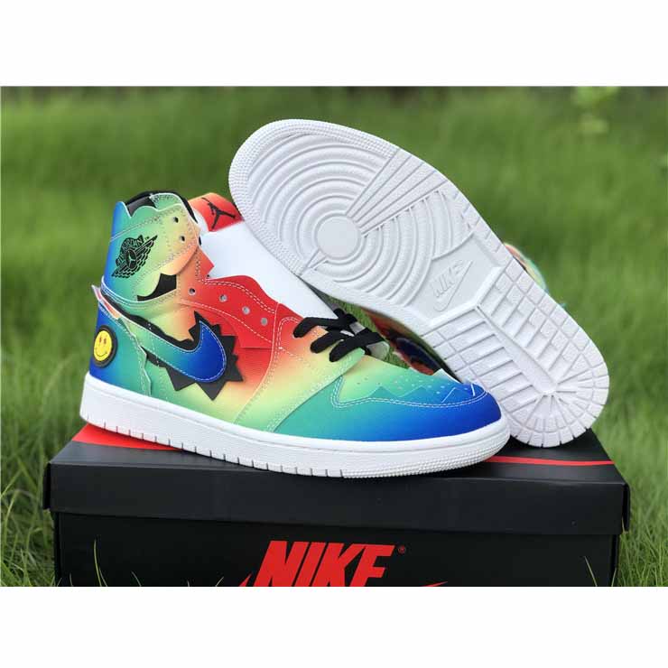 Jordan J Balvin AJ1 High OG Sneaker - PerfectKickZ