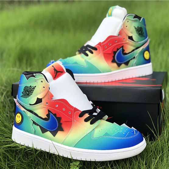 Jordan J Balvin AJ1 High OG Sneaker - PerfectKickZ