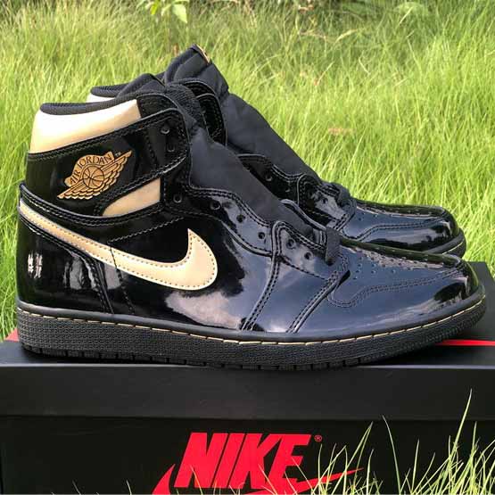 Jordan AJ1 High OG "Black Gold" - PerfectKickZ