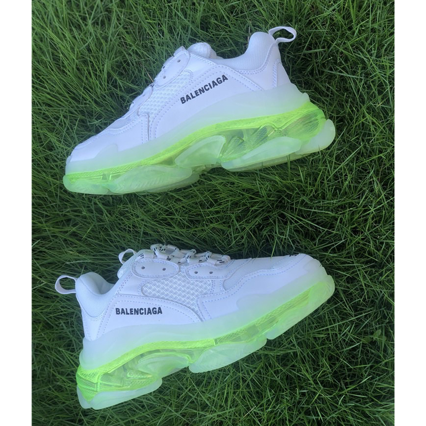 Balenciaga Triple S Clear Sole Trainers  - PerfectKickZ