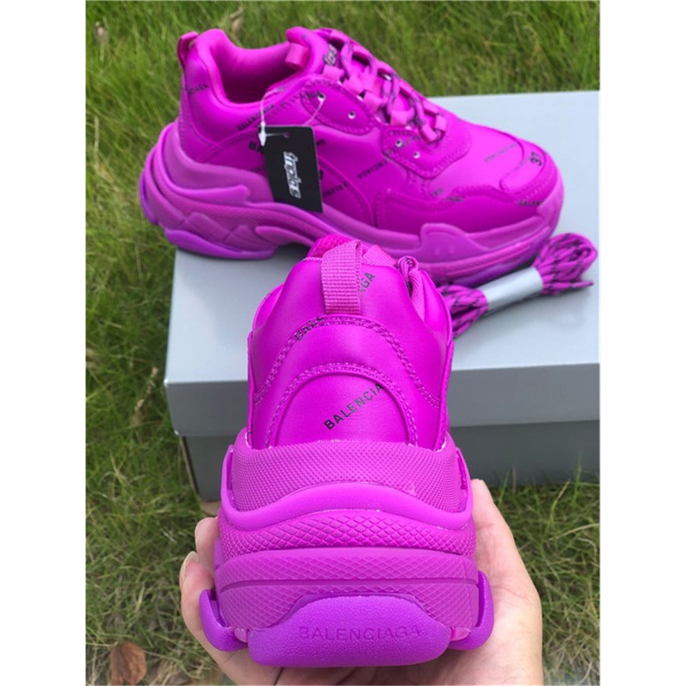 Balenciaga Allover Logo Triple S Sneaker - PerfectKickZ