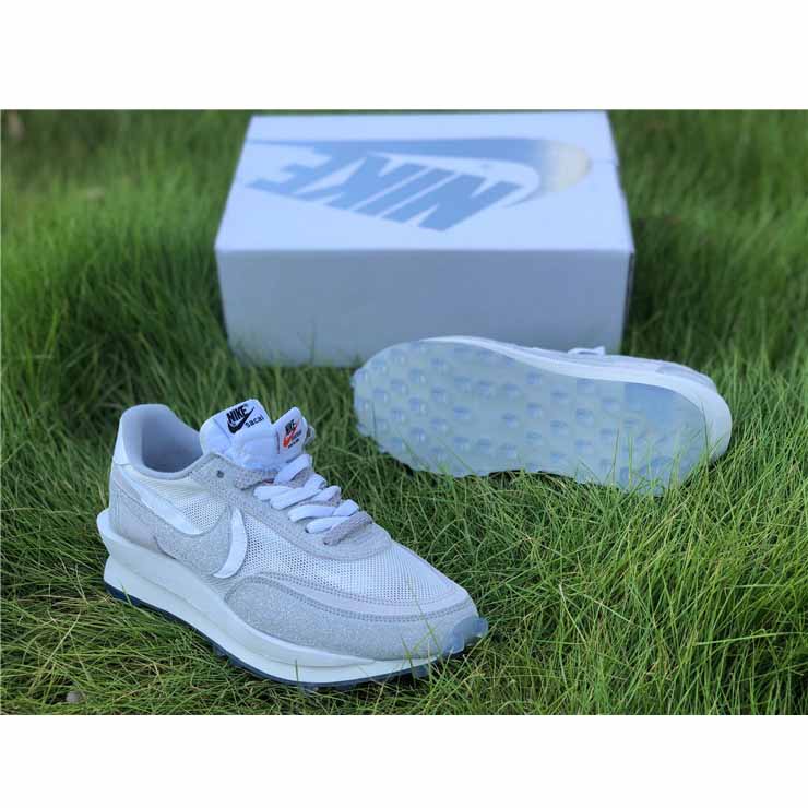 Sacai X Nike Lvd Waffle Daybreak White BV5053-100 - PerfectKickZ