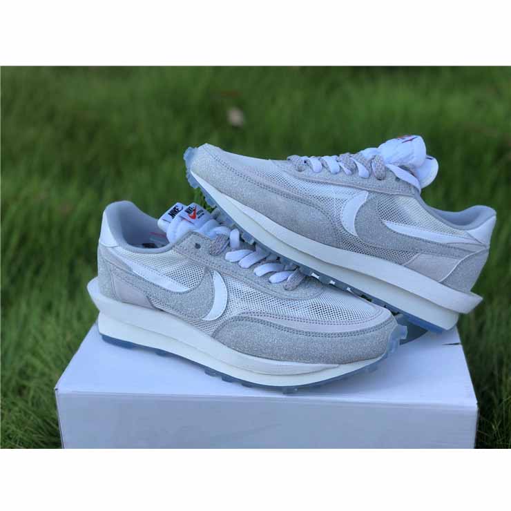 Sacai X Nike Lvd Waffle Daybreak White BV5053-100 - PerfectKickZ