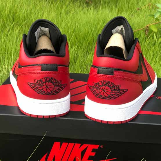 Jordan AJ1 Low Varsity Red 553558-606  - PerfectKickZ