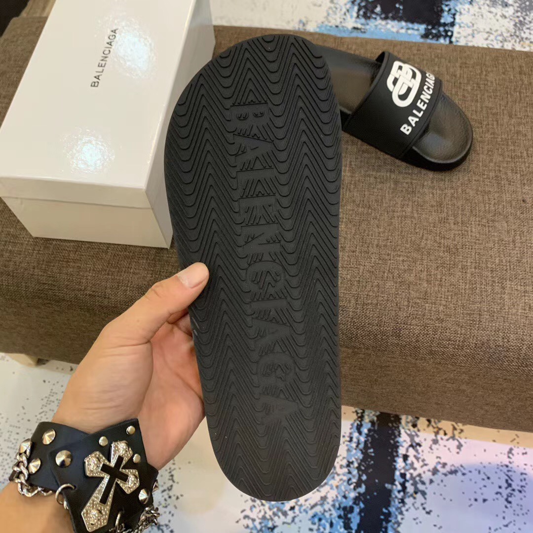 Balenciaga Bb Slide Sandal - PerfectKickZ